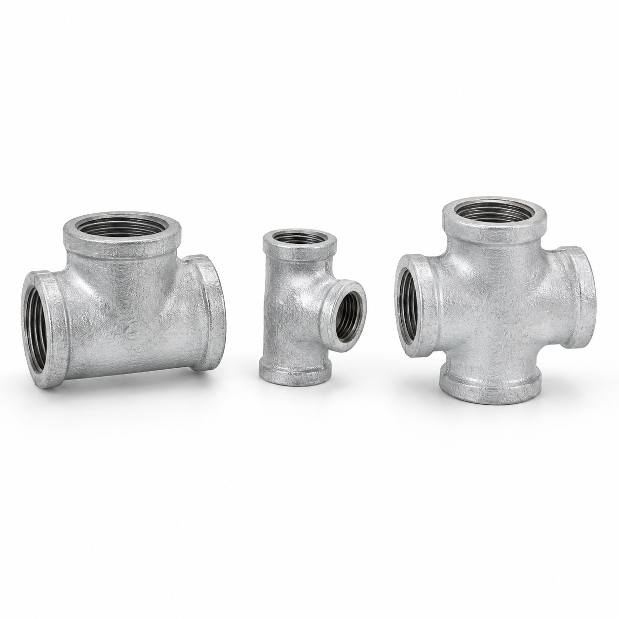 Malleable iron pipe fittings